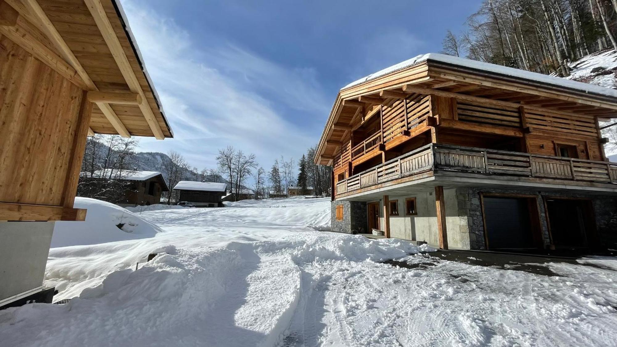 Chalet Birdie เลอกรองด์บอร์นอง ภายนอก รูปภาพ
